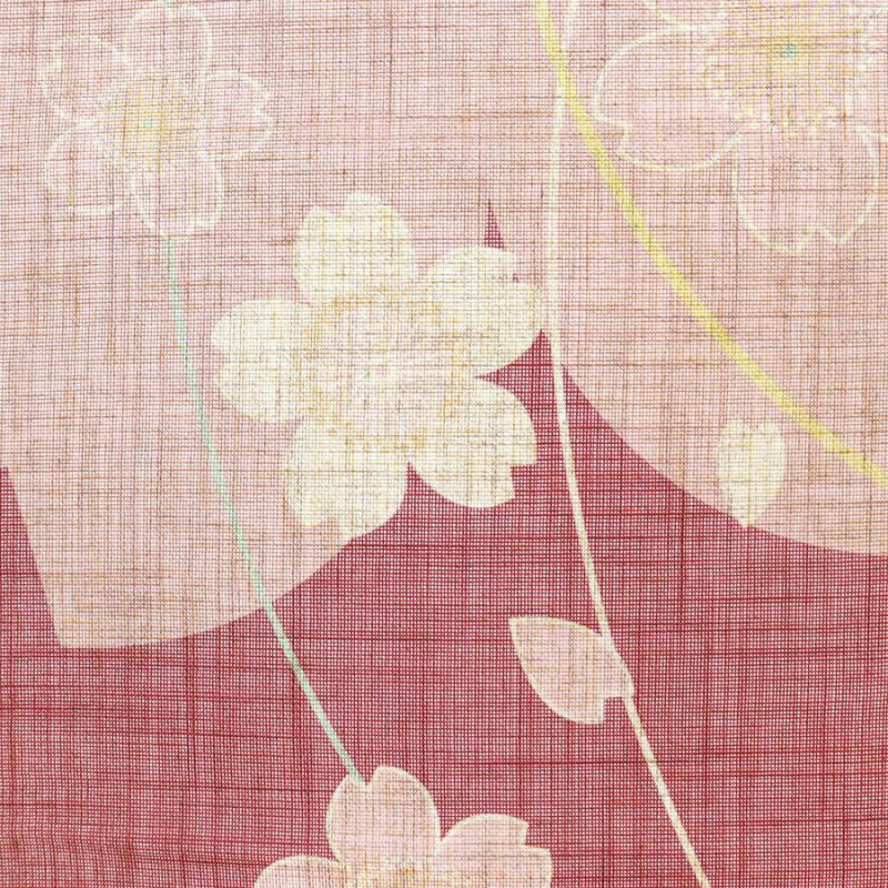 Japanischer Noren Sakura-Blume - 85 x 150 cm