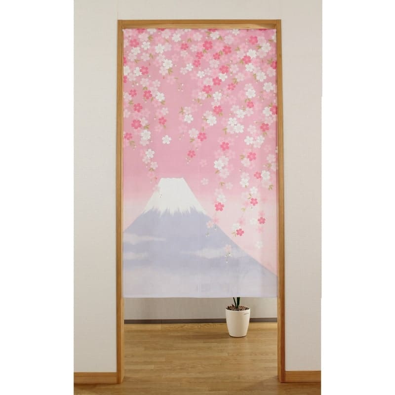 Japanische Noren Fuji Sakura - 85 x 150 cm
