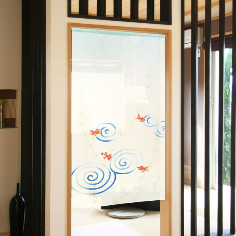 Noren Japanische Kingyo - 85 x 150 cm