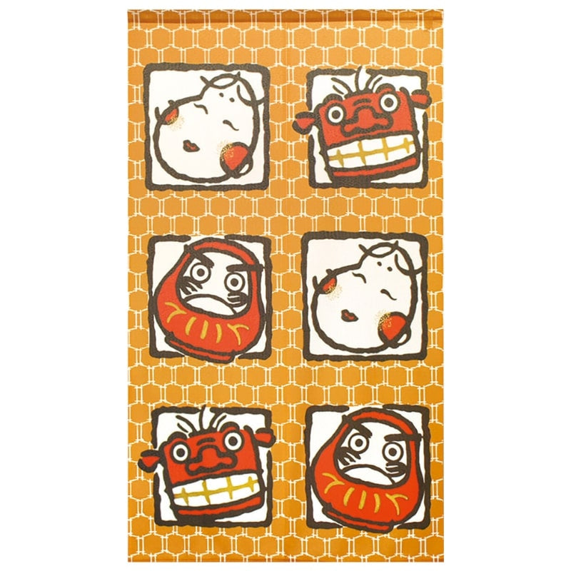 Noren Japanischer Glücksbringer - 85 x 150 cm