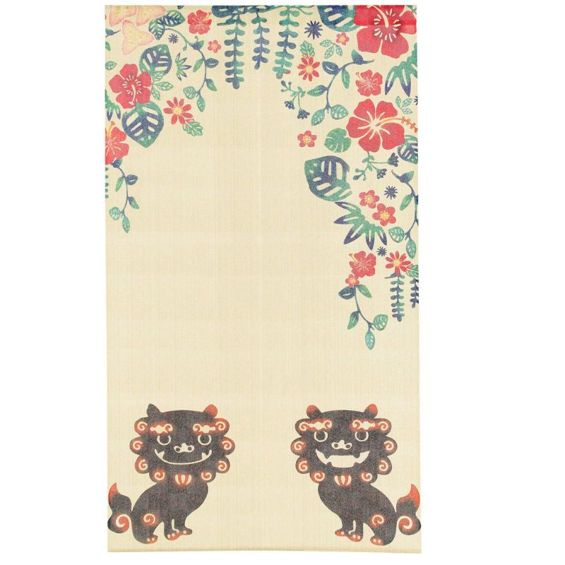 Japanische Noren Shisa - 85 x 150 cm