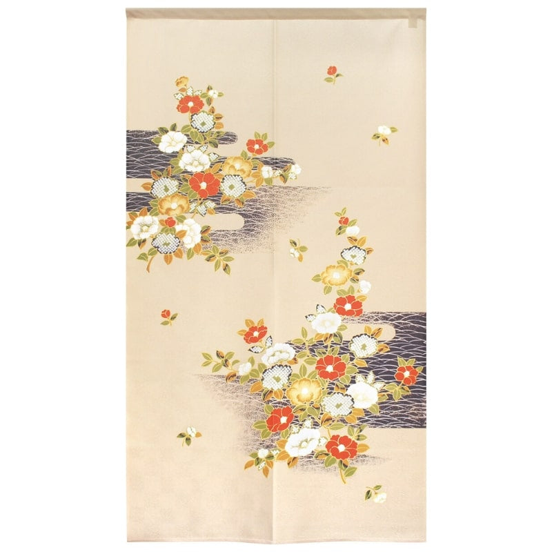 Japanischer Noren Tsubaki - 85 x 150 cm