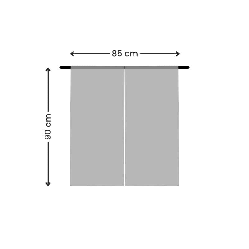 japanischer Vorhang Kirschbaum & Fuji