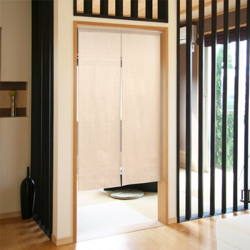 Noren Vorhang Natürliches Leinen 85 x 150 cm