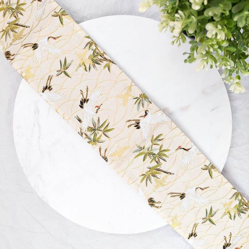 Obi Gürtel Beige - Kranich