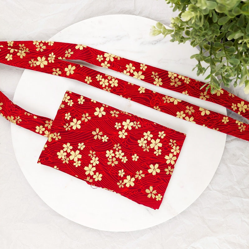Obi Gürtel Rot - Sakura