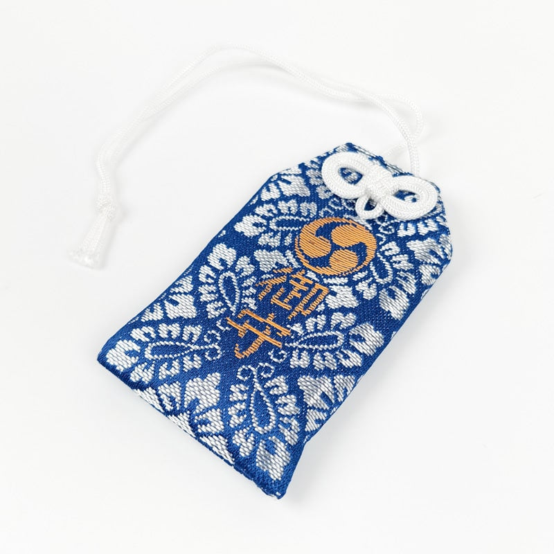 Omamori Japanisch Tomoe Blau