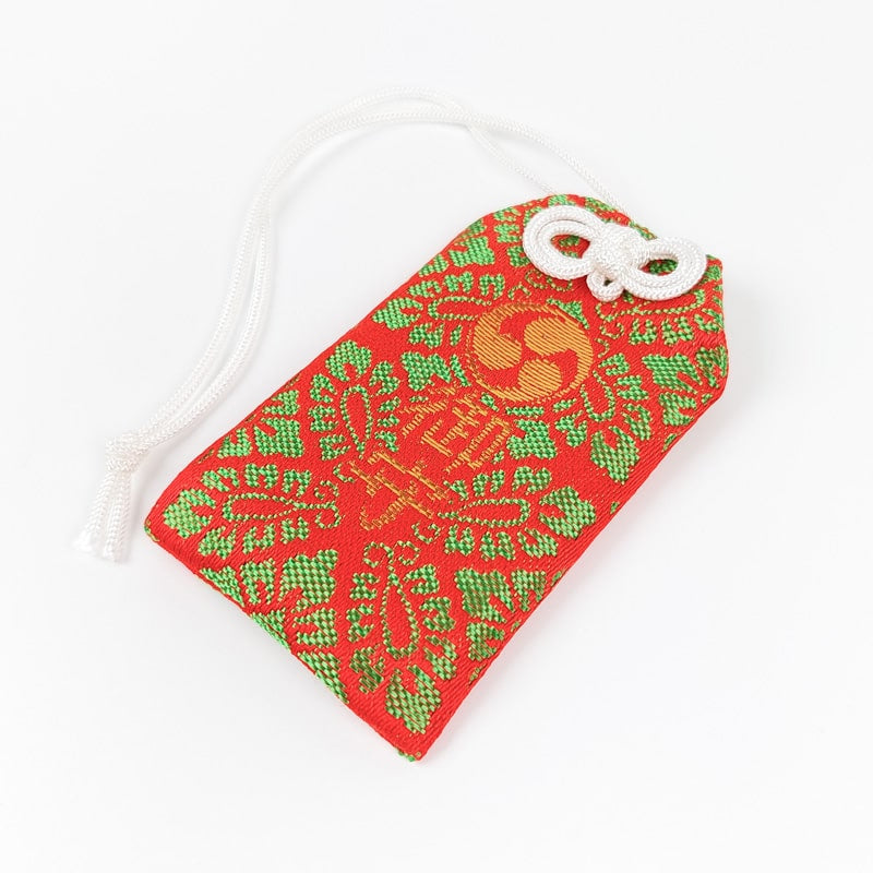 Omamori Japanisch Tomoe Rot