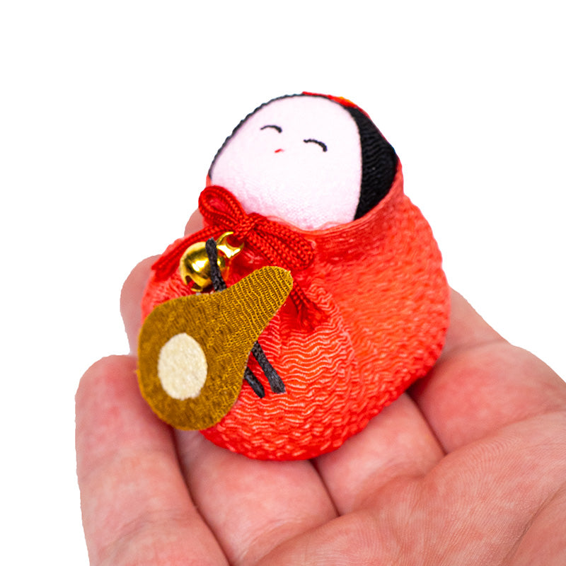 Otedama-Puppe Japanisch Chirimen Benten