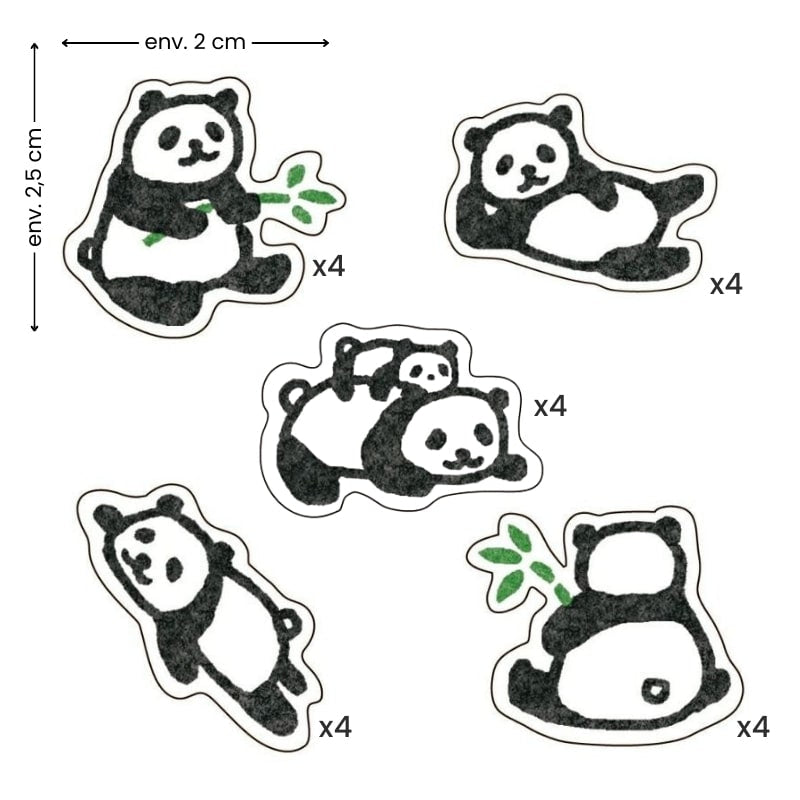 Panda Stickers