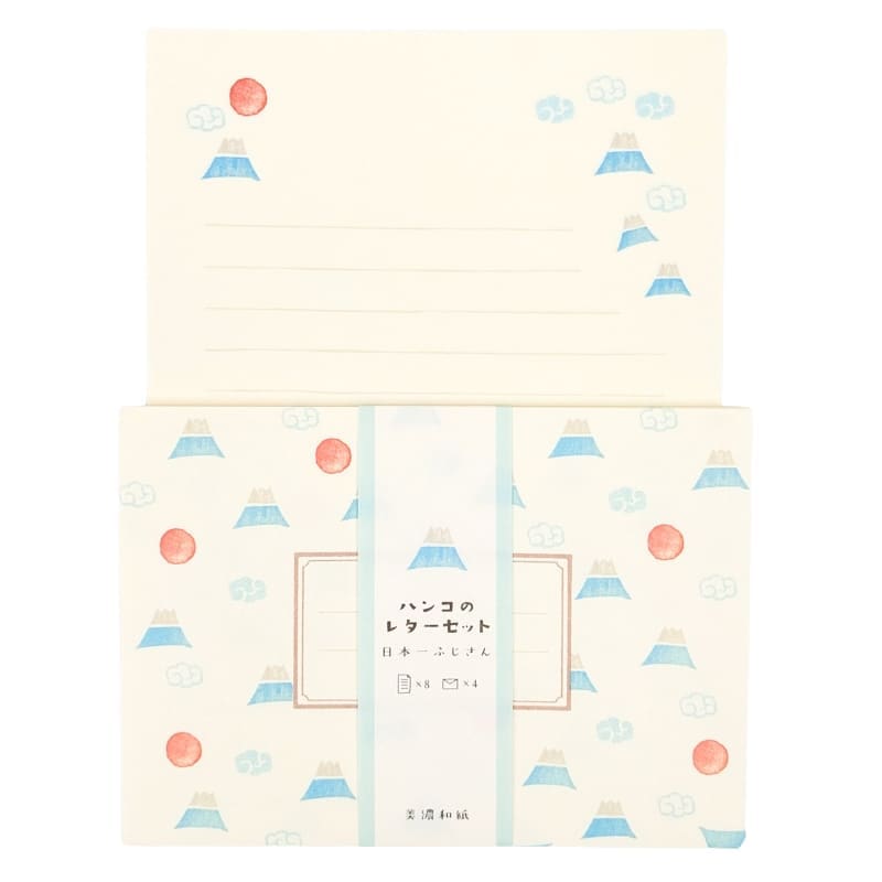 Briefpapier & Umschlag Mont Fuji