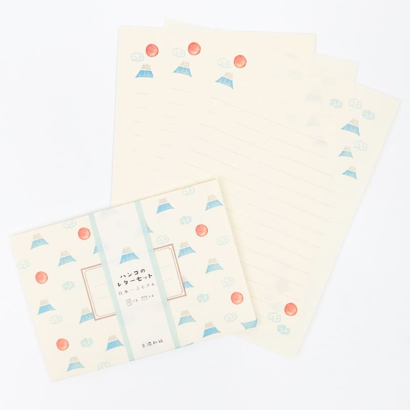 Briefpapier & Umschlag Mont Fuji