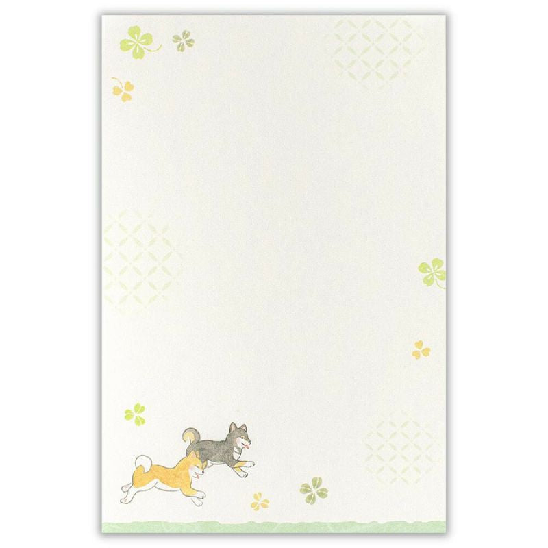 Japanisches Briefpapier Shiba Inu