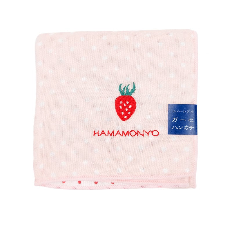Kleine japanische Serviette Erdbeere