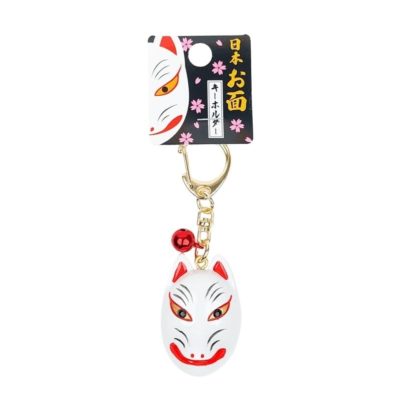 Schlüsselanhänger Maske Kitsune