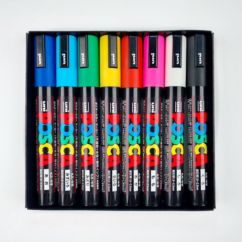 Posca Marker Set - 8 Stück