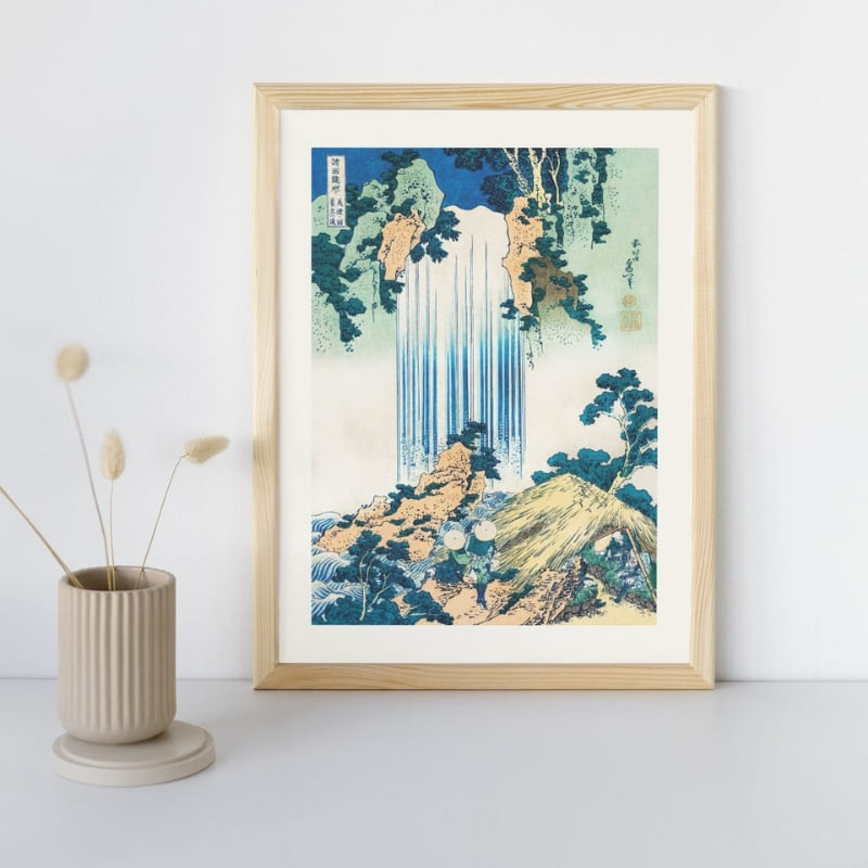 Poster - Wasserfall von Yoro A3