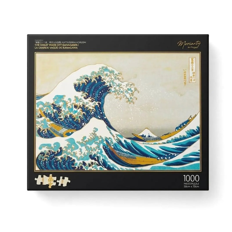 Puzzle Die Große Welle vor Kanagawa - 1000 Teile