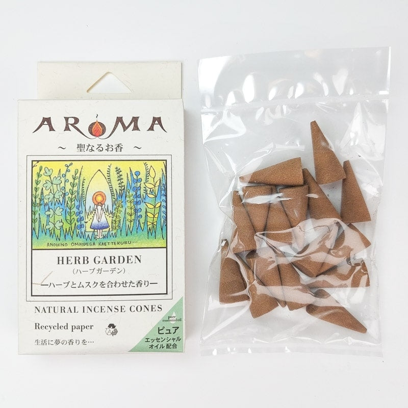 Räucherkegel Garten