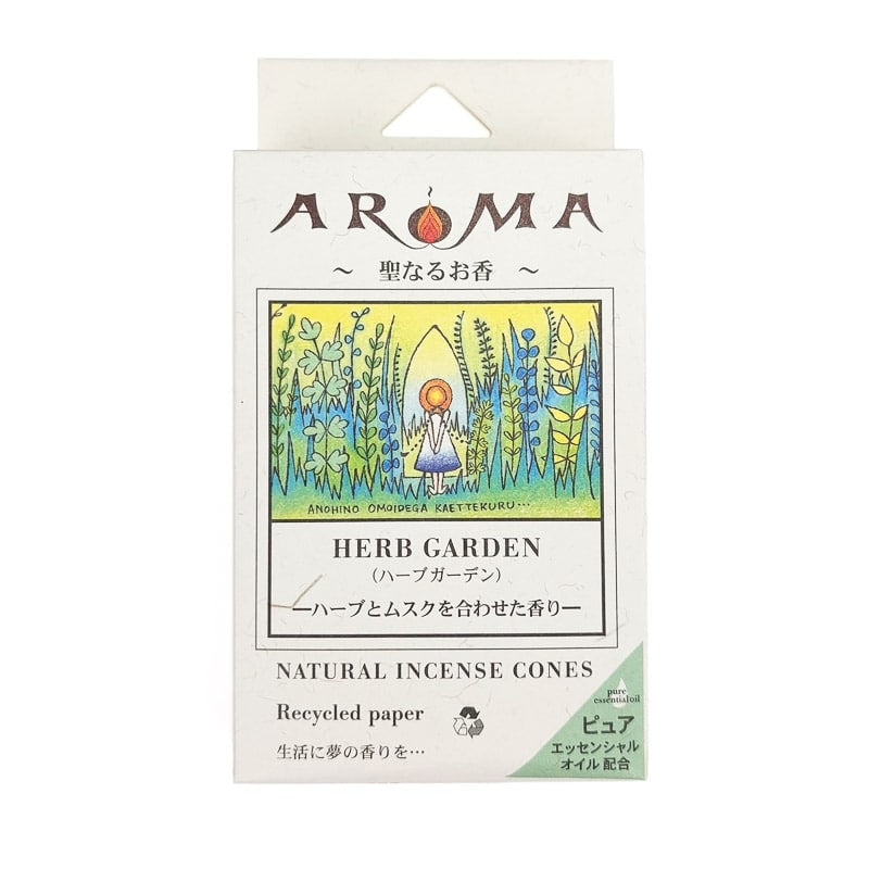 Räucherkegel Garten