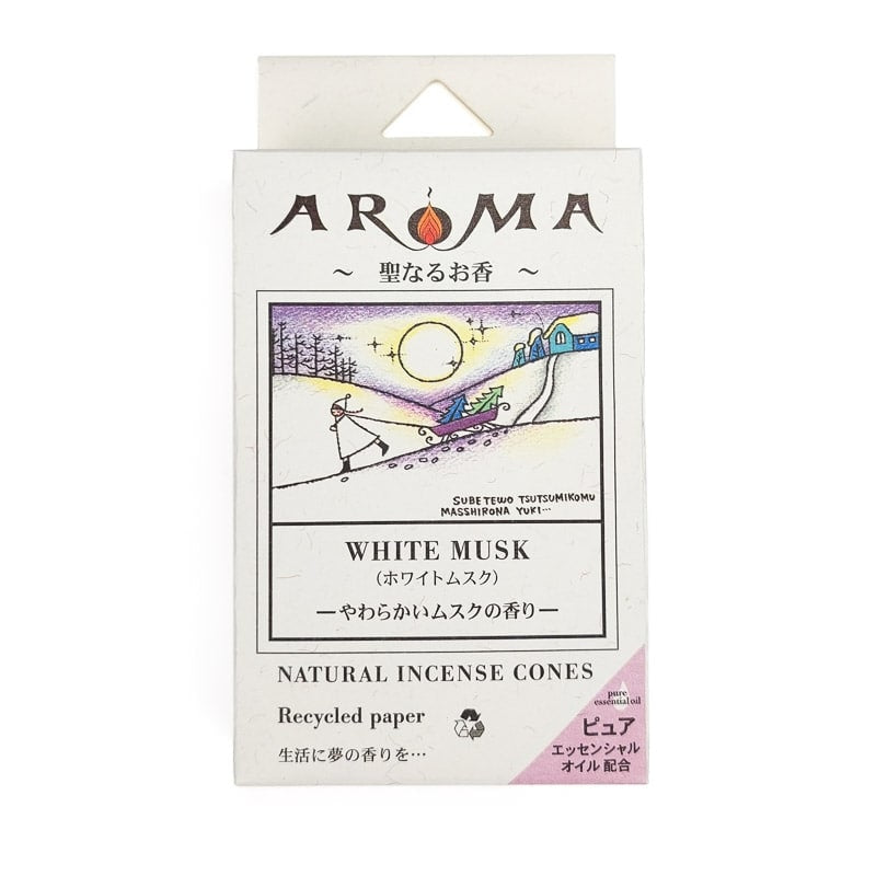 Räucherkegel Weißer Moschus