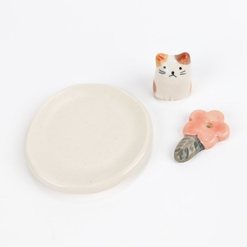 Räucherstäbchenhalter Neko Sakura