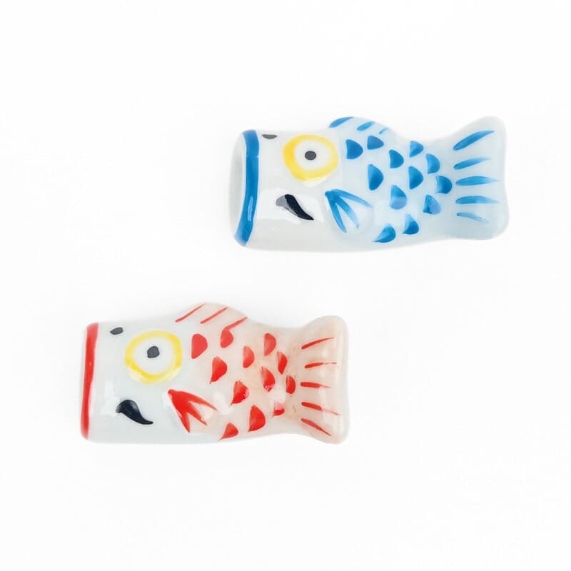 Repose-Baguettes Japonais Koinobori Bleu