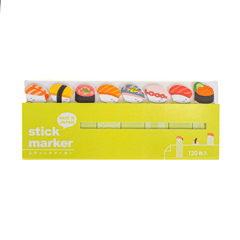 Selbstklebende Lesezeichen - Sushi