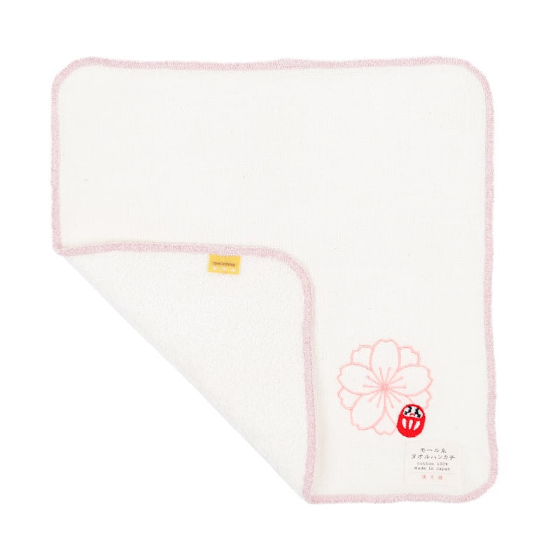 Serviette Japonaise Daruma Sakura