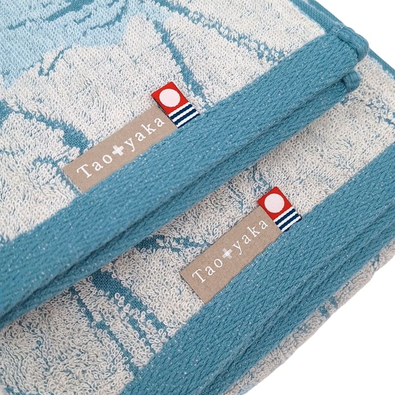 Serviette Japonaise Visage Coquelicot