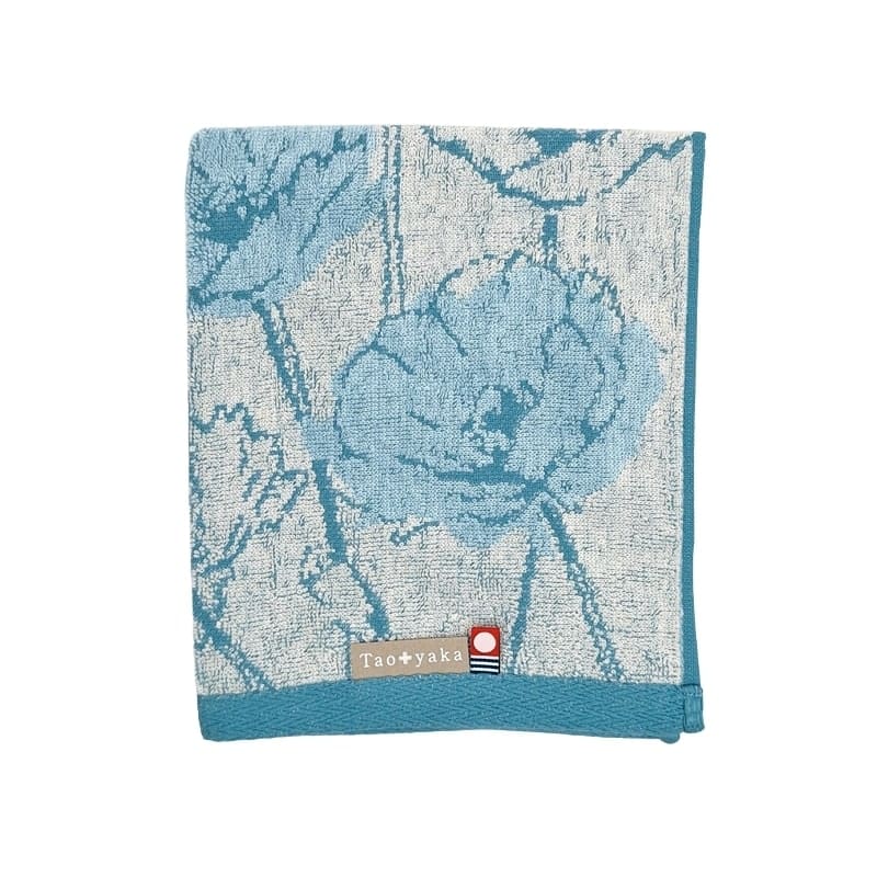 Serviette Japonaise Visage Coquelicot