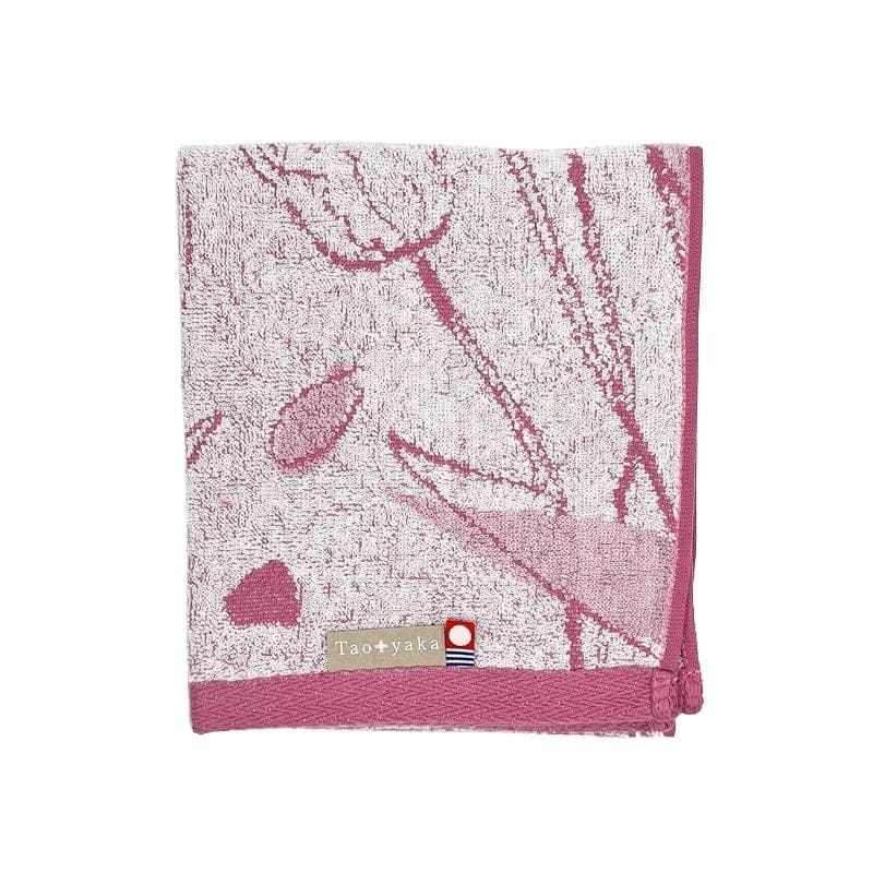 Serviette Japonaise Visage Tulipe