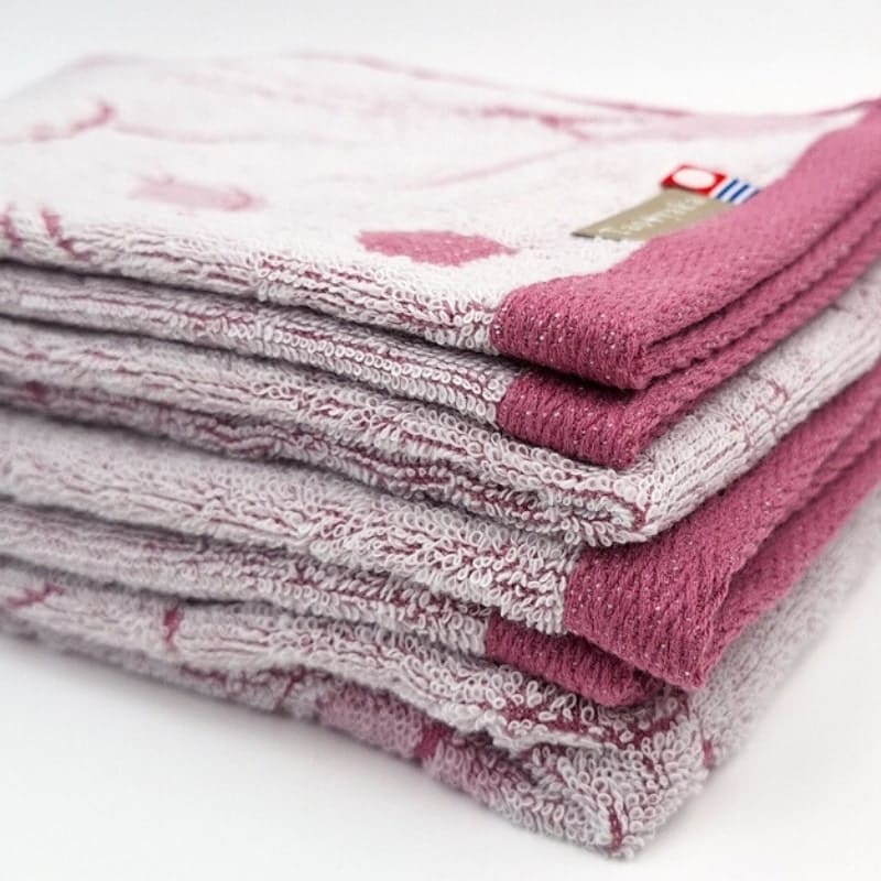 Serviette Japonaise Visage Tulipe