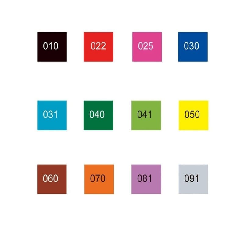 Set 12 Extrafeinen Pinselstiften von ZIG