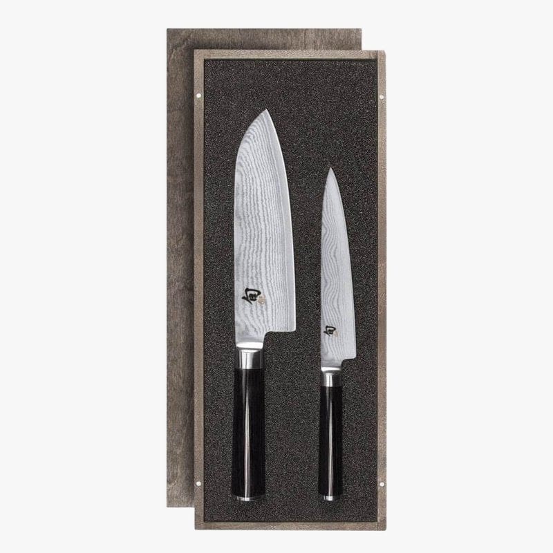 Set 2 Couteaux Shun Classic - Universel et Santoku