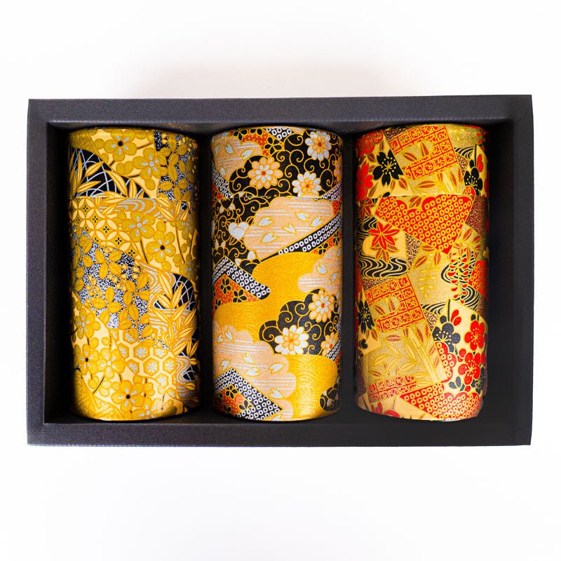 Set aus Drei Teedosen - Kogane