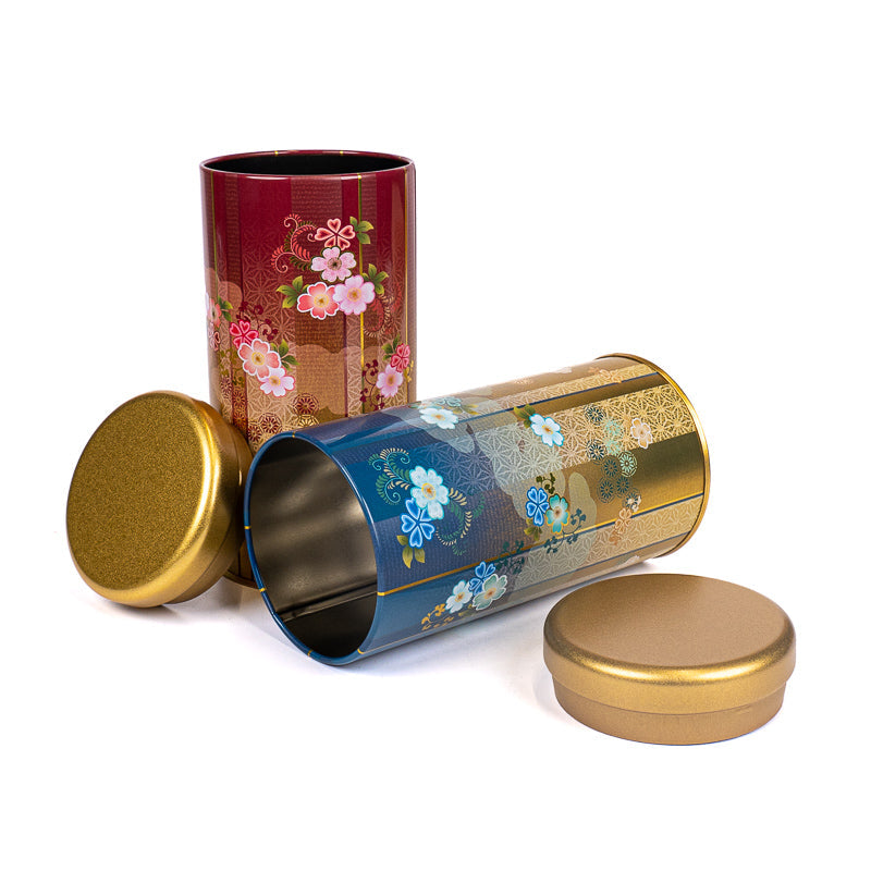 Set aus Zwei Metall-Teedosen - Bokashi