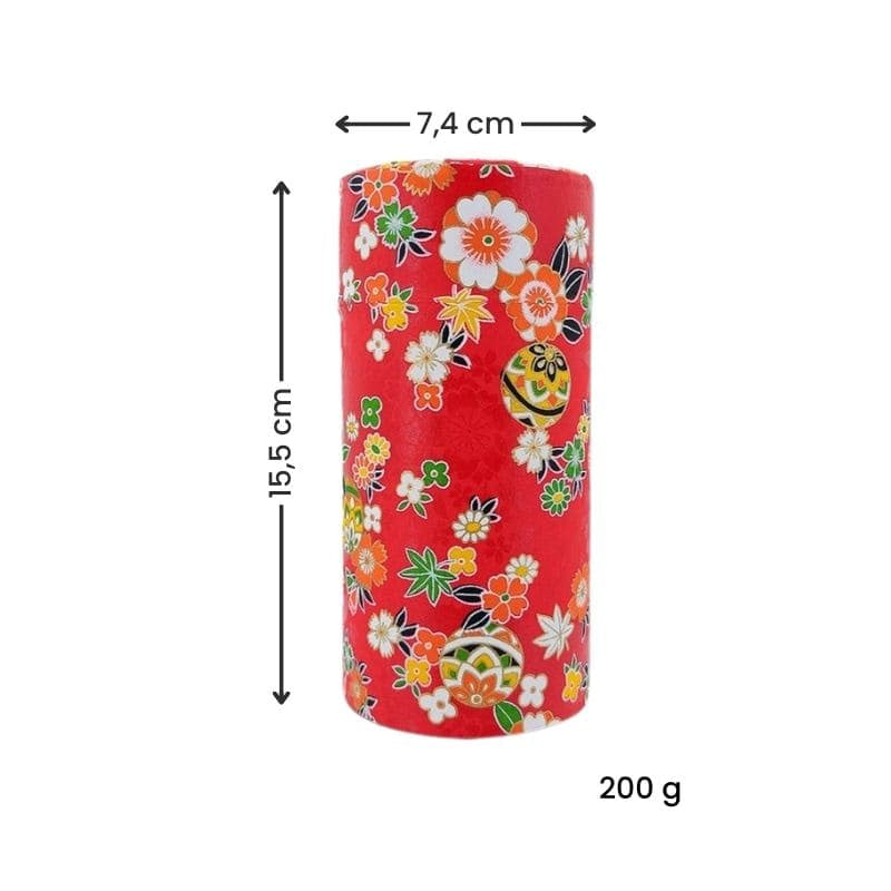 Set aus Zwei Teedosen mit Washi-Papier
