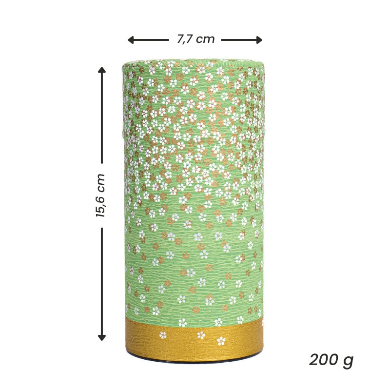 Set aus Zwei Teedosen mit Washi-Papier - Hanazono