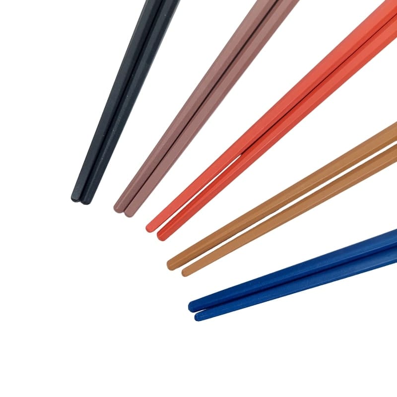 Japanisches Essstäbchen-Set, achteckig