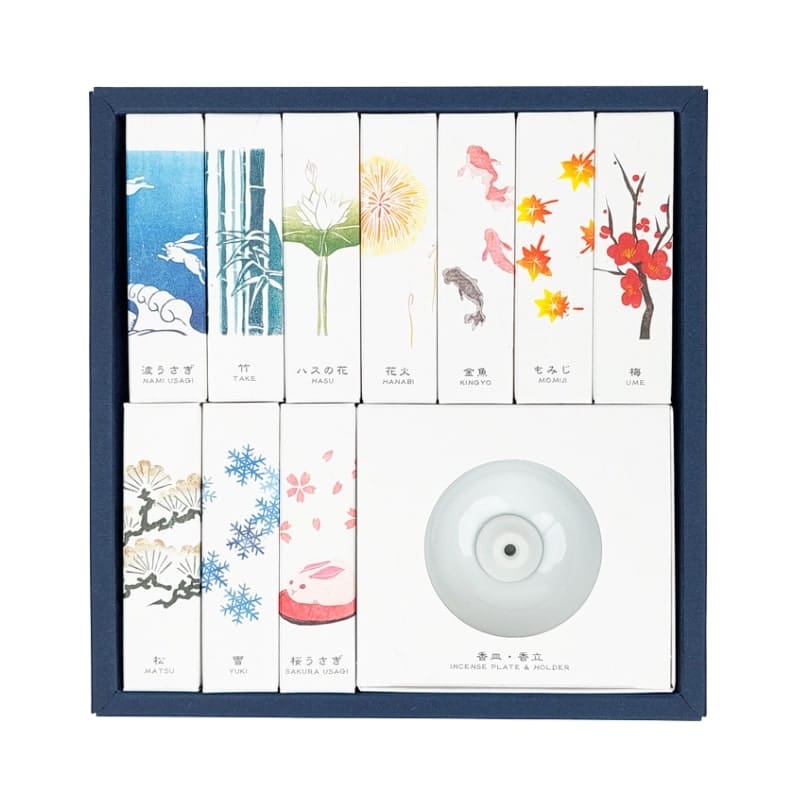 Set Japanische Räucherstäbchen - Vier Jahreszeiten
