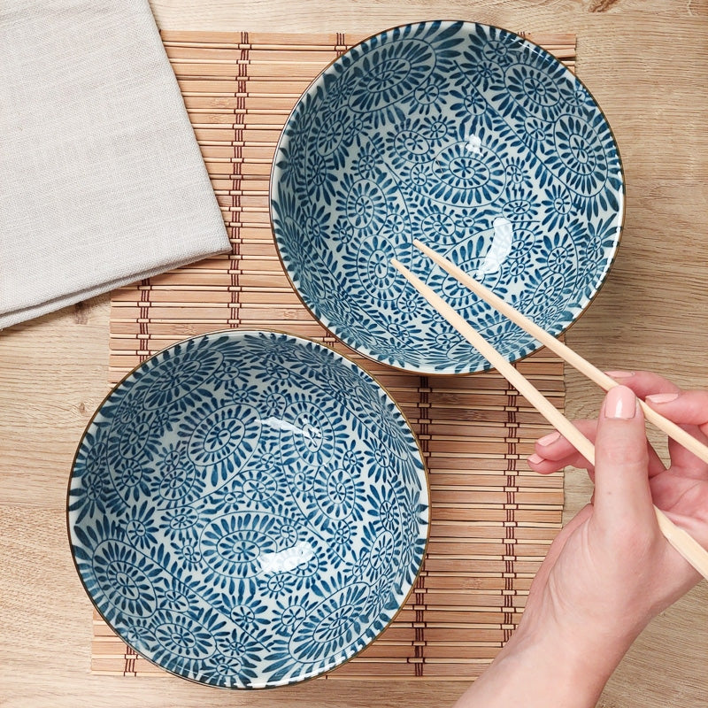 Set mit 2 Großen Japanische Schalen