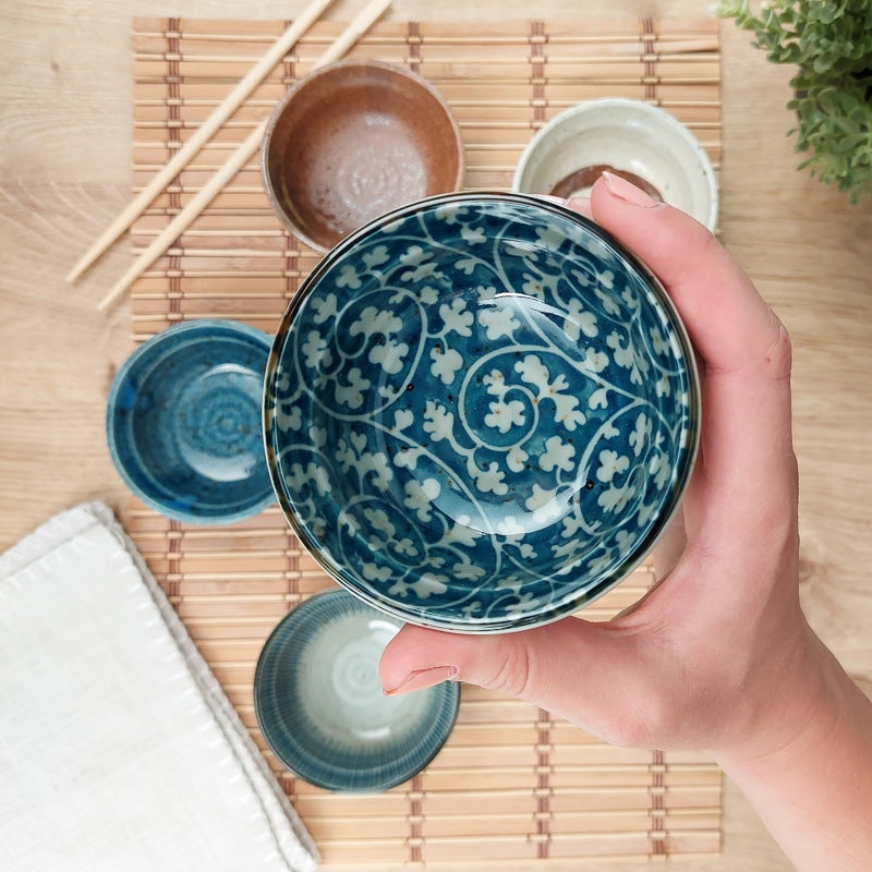 Set mit 6 Kleinen Japanischen Schalen