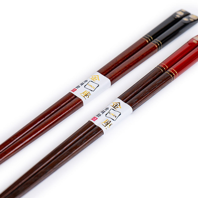 Set mit zwei japanischen Essstäbchen „Eule“