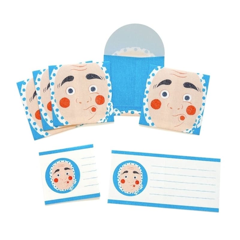 Briefpapier-Set Pochibumi Hyottoko