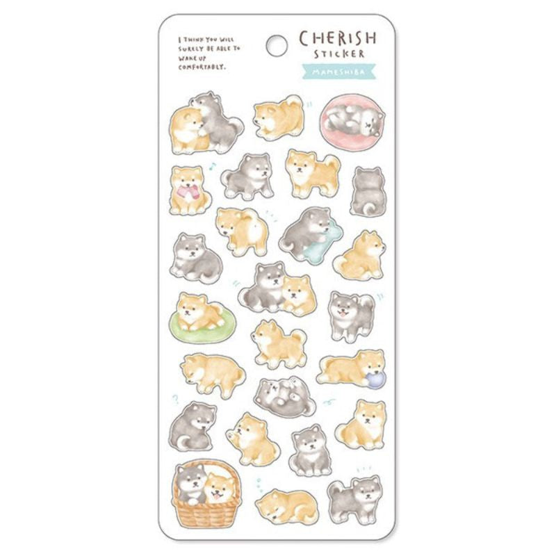 Japanische Sticker Kawaii Mameshiba