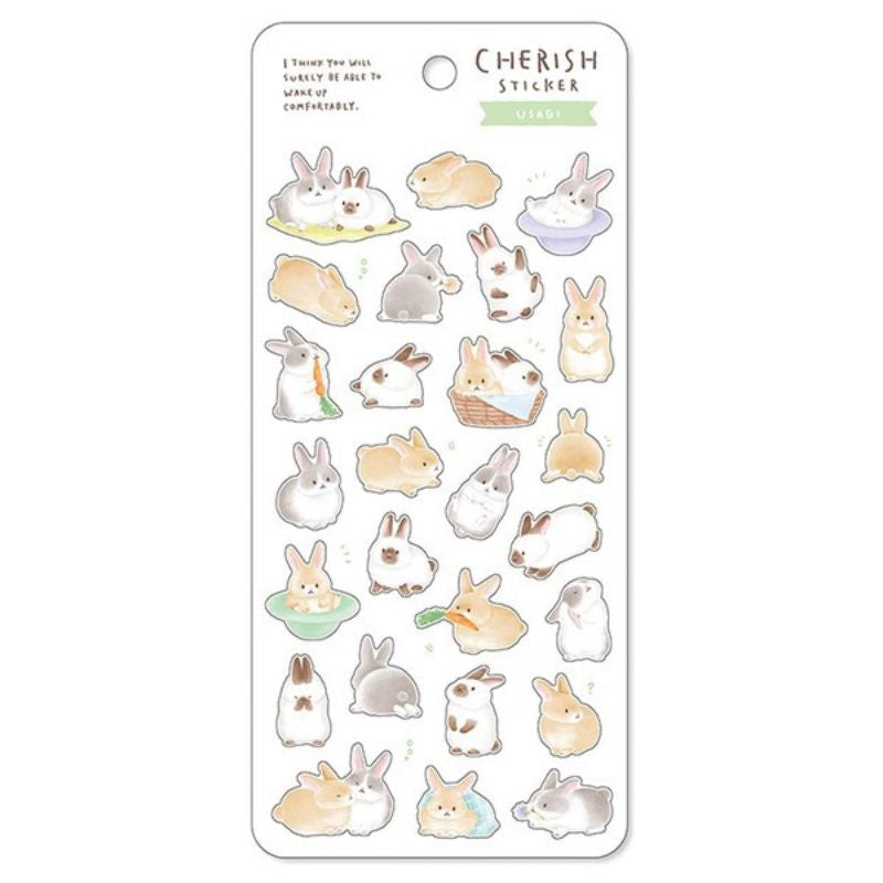 Japanische Sticker Kawaii Usagi