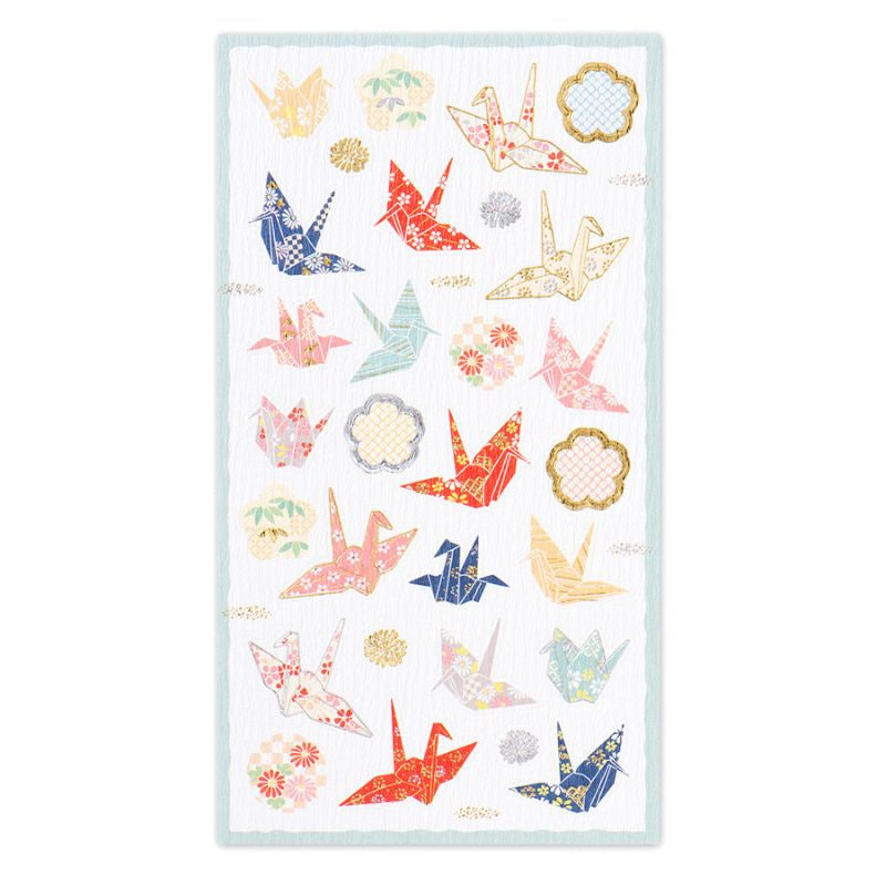 Japanische Origami-Sticker