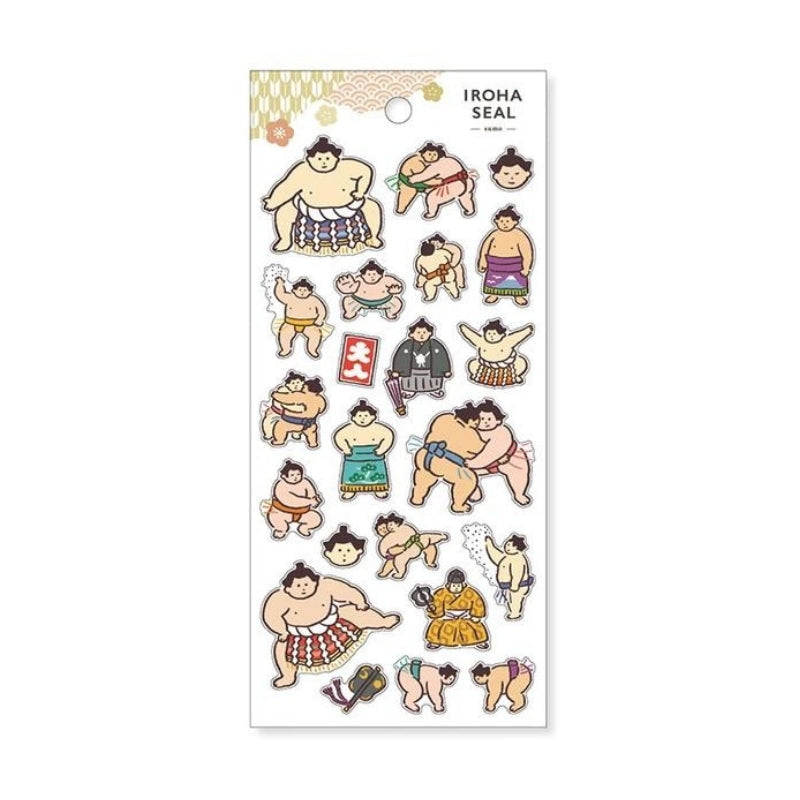 Japanische Sumo-Sticker