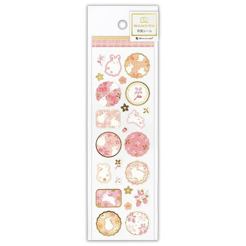 Japanische Usagi-Sticker